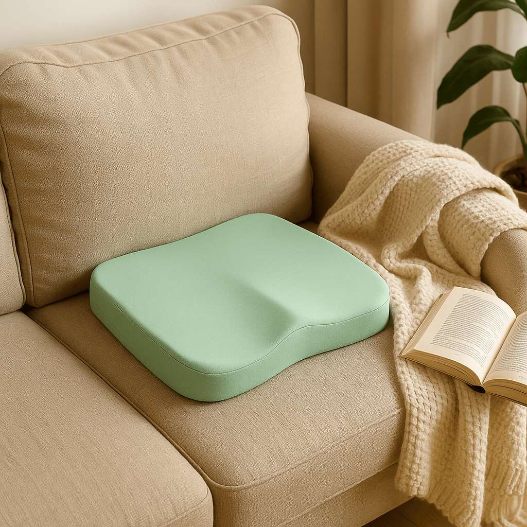 Coussin Ergonomique - ErgoCushion™ - Vert Menthe - Univers Multimedia