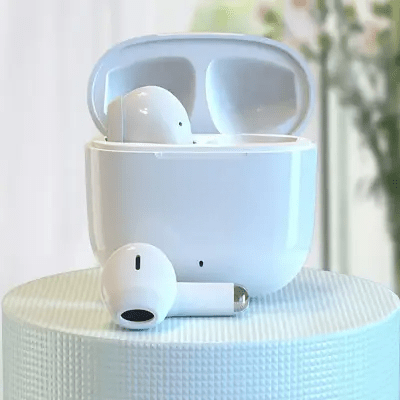 ECOUTEURS SANS FILS - ProTWSEarphones™ - Blanc - Univers Multimedia