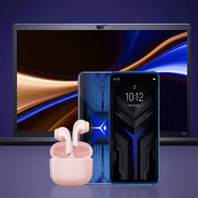 ECOUTEURS SANS FILS - ProTWSEarphones™ - Rose - Univers Multimedia