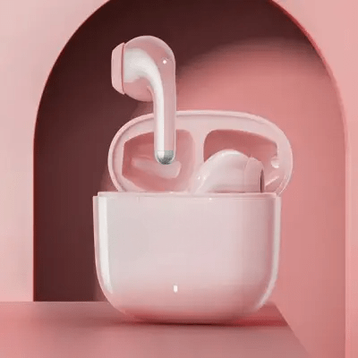 ECOUTEURS SANS FILS - ProTWSEarphones™ - Rose - Univers Multimedia