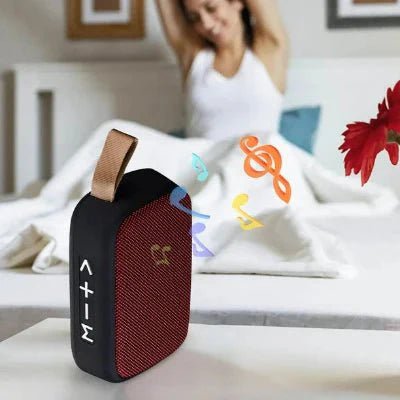 HAUT PARLEUR - Boomie™ - Rouge - Univers Multimedia