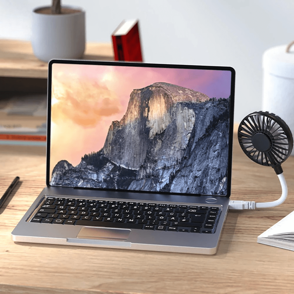 Mini Ventilateur Portable - BreezeMate™ - Noir - Univers Multimedia