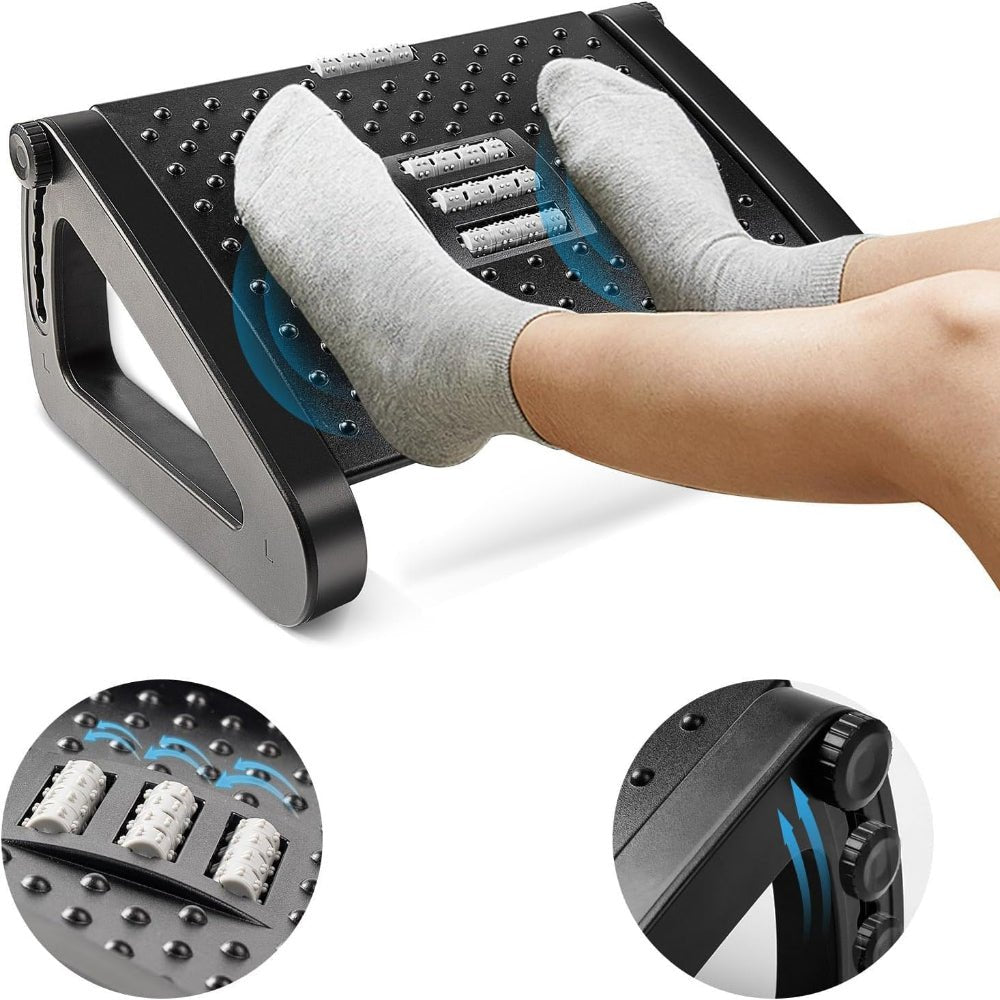 REPOSE PIED - RelaxDesk™ - Noir - Univers Multimedia