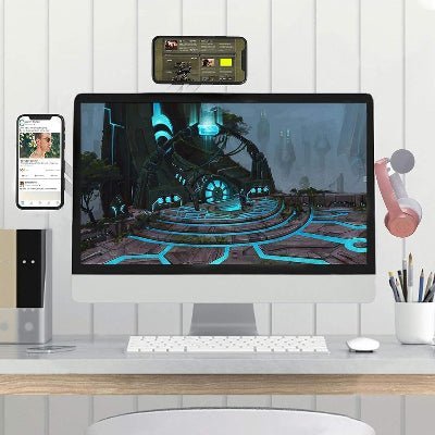 SUPPORT TELEPHONE - SnapSide™ - Argent - Univers Multimedia