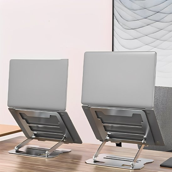 Support ordinateur portable avec bras en flexion