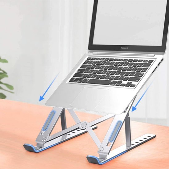 Support ordinateur portable avec comment mettre le laptop dessus