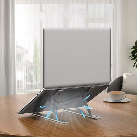 Support ordinateur portable avec illustration ventilation