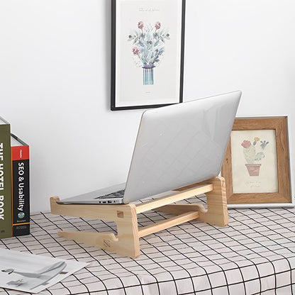 Support ordinateur portable avec un laptop dessus bis