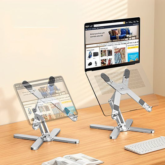 Support ordinateur portable en forme de X pour laptop et tablette