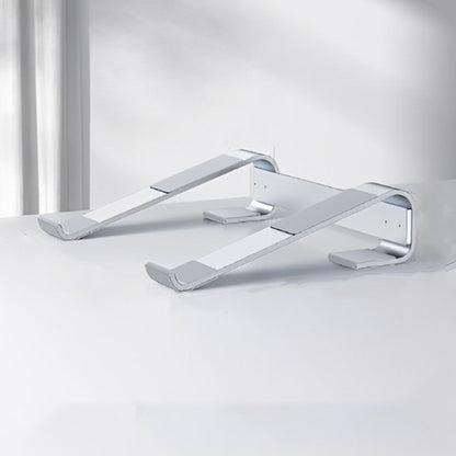 Support ordinateur portable mis en evidence seul en aluminium