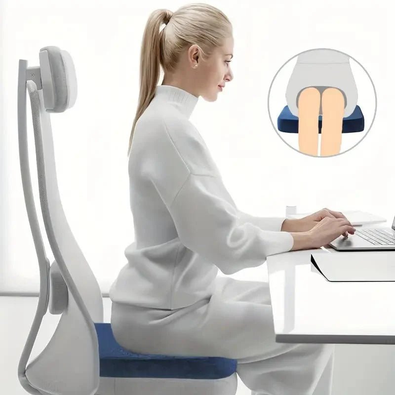 Coussin Ergonomique - ErgoCushion™ - Bleu Nuit - Univers Multimedia