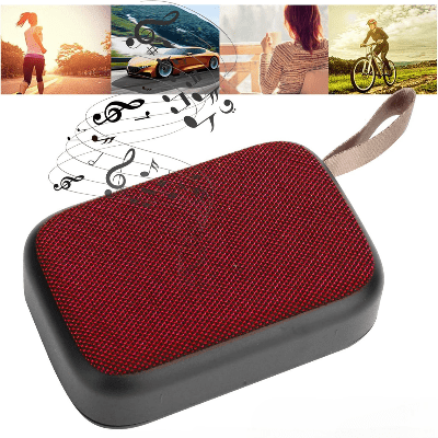 HAUT PARLEUR - Boomie™ - Rouge - Univers Multimedia