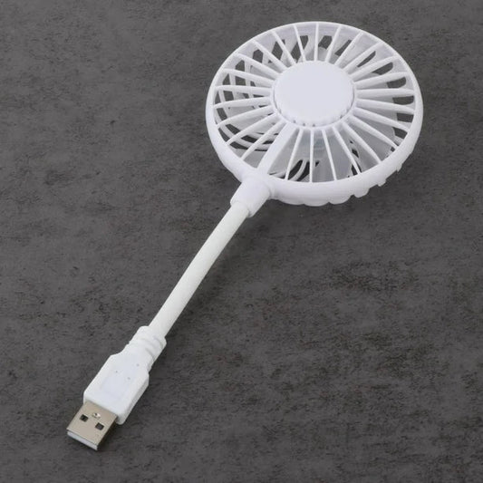 Mini Ventilateur Portable - BreezeMate™ - Blanc - Univers Multimedia