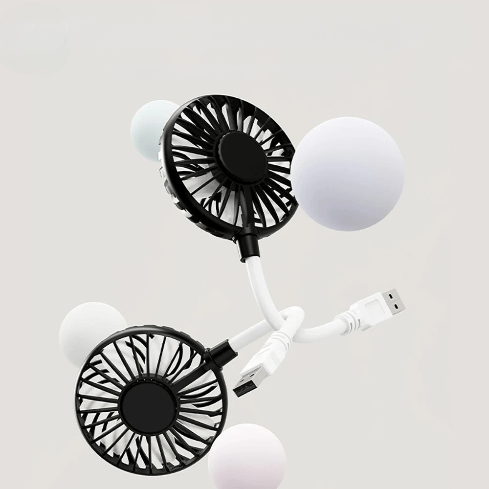 Mini Ventilateur Portable - BreezeMate™ - Noir - Univers Multimedia