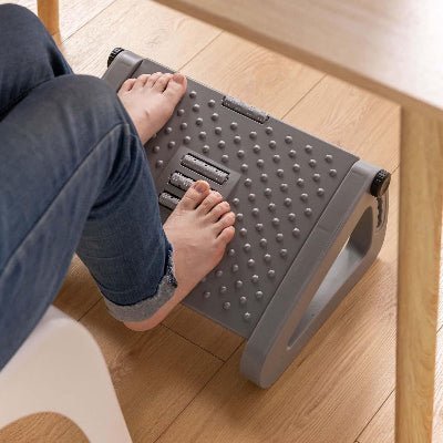 REPOSE PIED - RelaxDesk™ - Gris - Univers Multimedia