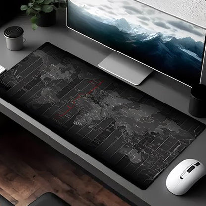 Sous main bureau avec ecran et souris