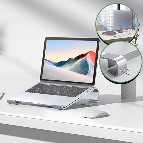 Support ordinateur portable | AluConcept - Univers Multimedia