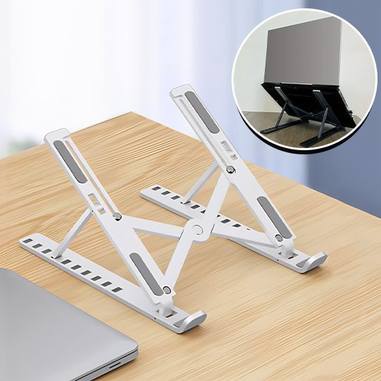 support ordinateur portable ergopro presente sur bureau