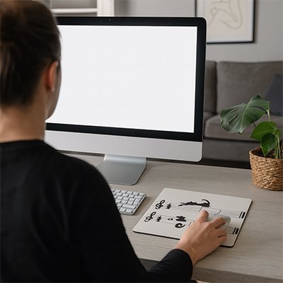 Tapis de souris | Ultra-Lisse - Univers Multimedia